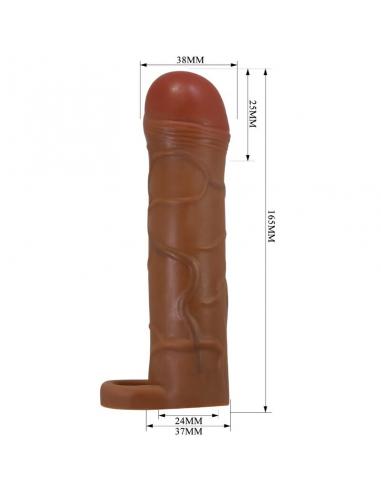 Pretty love - bunion funda para pene con extensión de 2.5 cm mulato