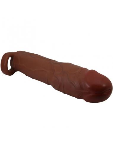 Pretty love - gerd funda para pene con extensión de 7.6 cm mulato