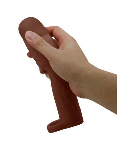 Pretty love - gerd funda para pene con extensión de 7.6 cm mulato