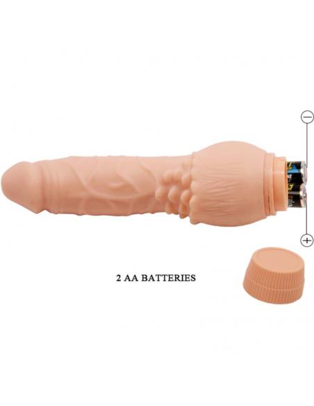 Baile - barbara vibrador realístico 19.5 cm natural