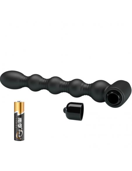 Pretty love - lynn plug anal silicona 10 vibraciones negro