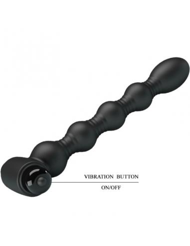 Pretty love - lynn plug anal silicona 10 vibraciones negro