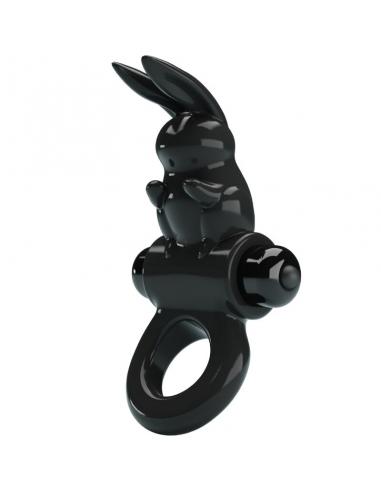Pretty love - exciting ring anillo vibrador rabbit 10 vibraciones negro