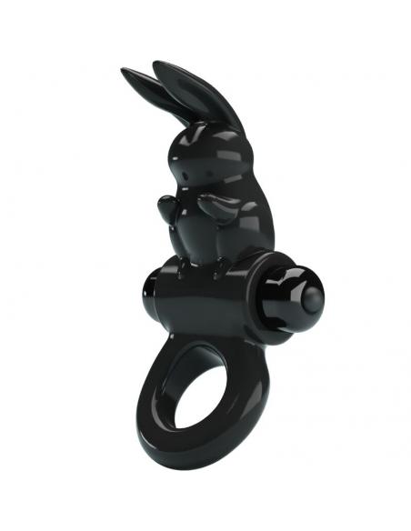 Pretty love - exciting ring anillo vibrador rabbit 10 vibraciones negro