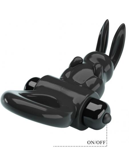 Pretty love - exciting ring anillo vibrador rabbit 10 vibraciones negro