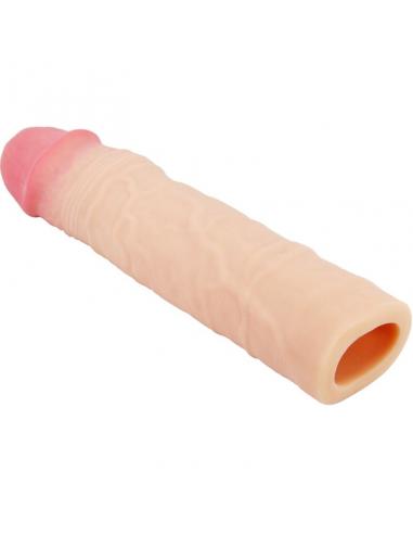 Pretty love - chelsea funda pene con extensión de 7.6 cm natural
