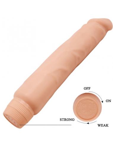 Baile - jack vibrador realístico 26 cm natural