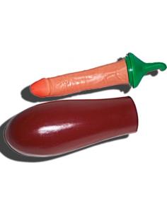 Diablo picante - berenjena pene