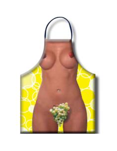 Diablo picante - delantal uvas mujer