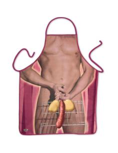 Diablo picante - delantal butifarra hombre