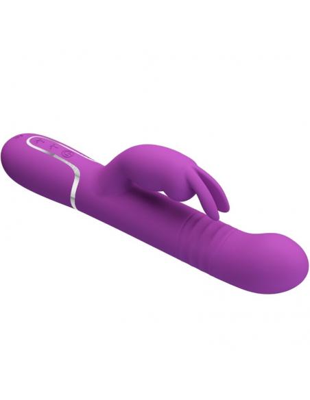 Pretty love - coale vibrador rabbit multifunción 4 en 1 morado