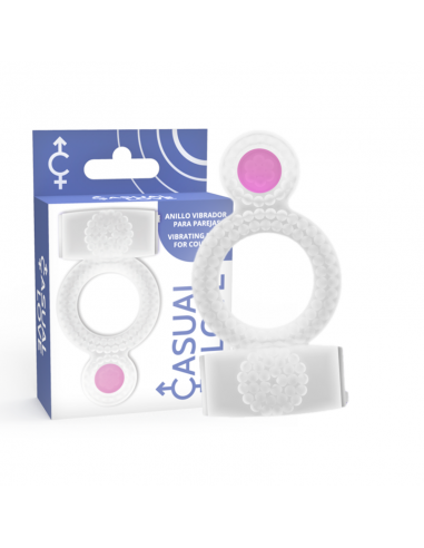 Casual love - ring double pleasure anillo transparente