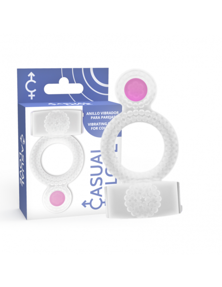 Casual love - ring double pleasure anillo transparente