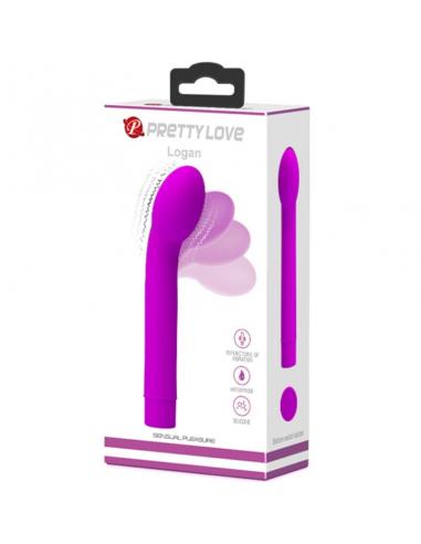 Pretty love - logan vibrador punto g 10 vibraciones morado