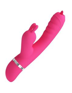 Pretty love - phoenix vibrador rabbit multifunción rosa