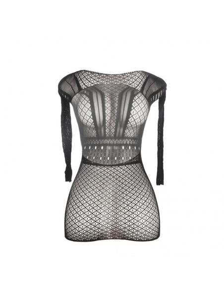 Subblime - 951931 vestido de rejilla corto con espalda descubierta talla única