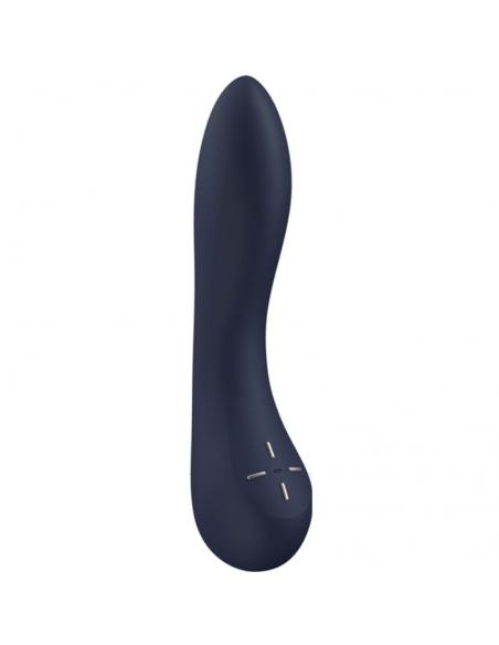 Satisfyer - g-spot wave 4 vibrador 12 programas de vibración gris oscuro