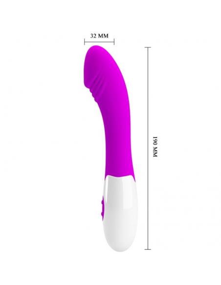 Pretty love - elemental vibrador 30 modos de vibración morado