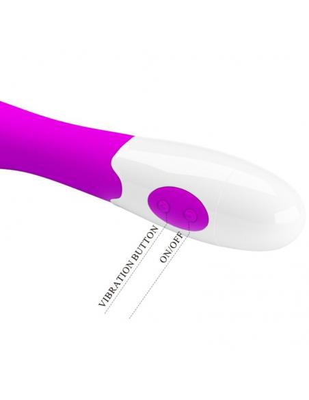 Pretty love - elemental vibrador 30 modos de vibración morado