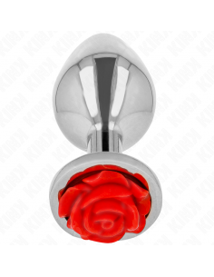Kink - plug anal rosa roja talla s