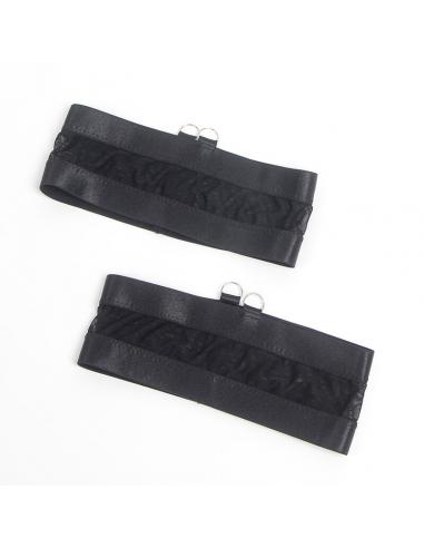 Subblime - 955236 set sujetador con liguero bondage negro s/m