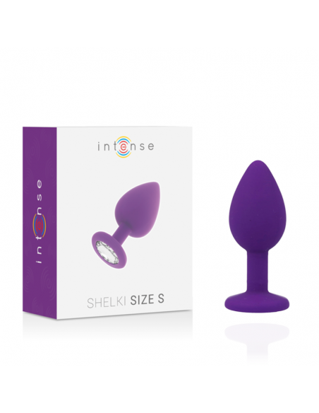 Intense - shelki s plug anal lila