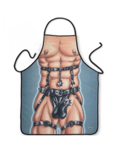 Diablo picante - delantal sado masculino