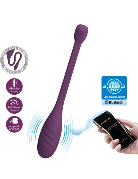 Pretty love - leviathan vibrador controlado por app morado