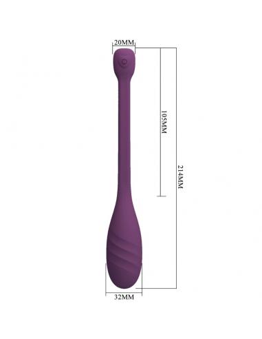 Pretty love - leviathan vibrador controlado por app morado