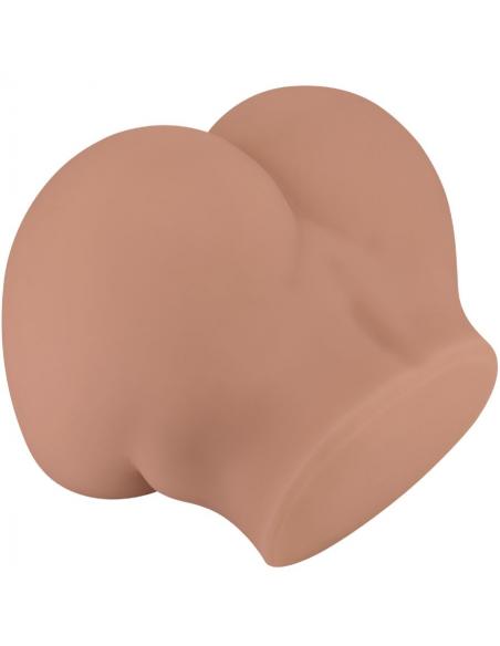 Crazy bull - bernace trasero vibrador con vagina y ano realístico natural control remoto