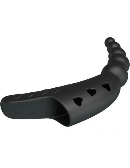 Pretty love - jordin vibrador de dedo 10 vibraciones negro