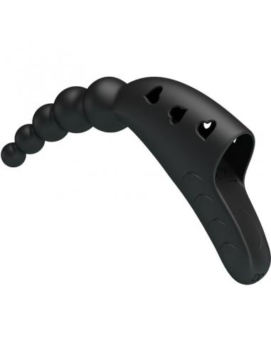 Pretty love - jordin vibrador de dedo 10 vibraciones negro