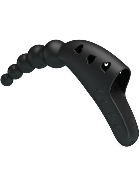 Pretty love - jordin vibrador de dedo 10 vibraciones negro