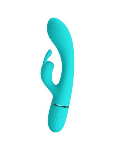 Pretty love - scocco vibrador rabbit turquesa