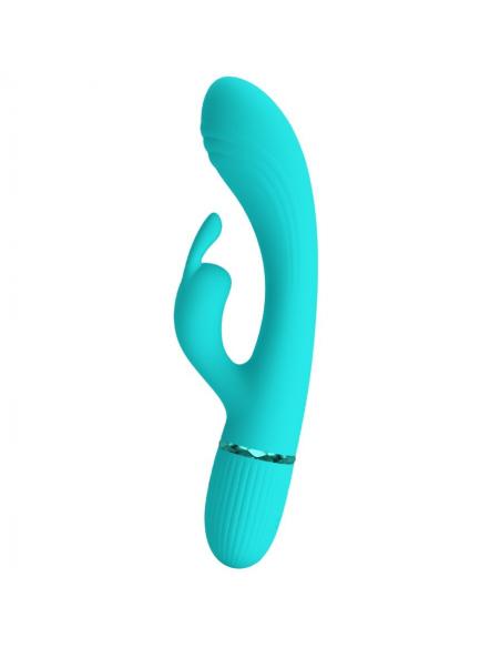 Pretty love - scocco vibrador rabbit turquesa