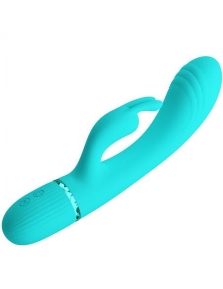Pretty love - scocco vibrador rabbit turquesa