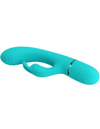 Pretty love - scocco vibrador rabbit turquesa