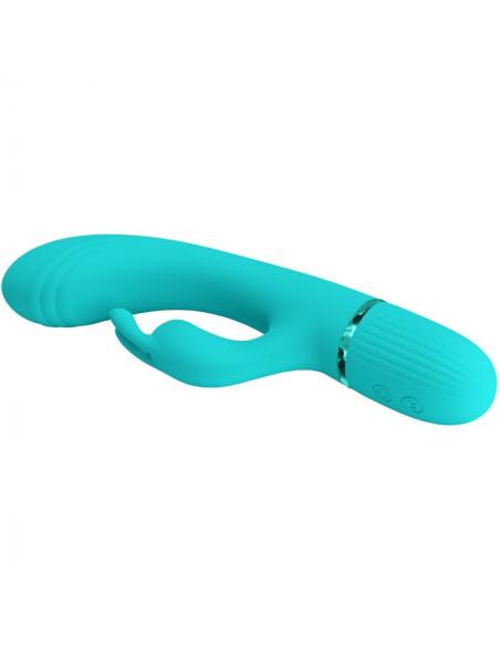 Pretty love - scocco vibrador rabbit turquesa