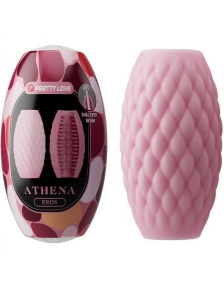 Pretty love - athena eros masturbador masculino silicona rosa