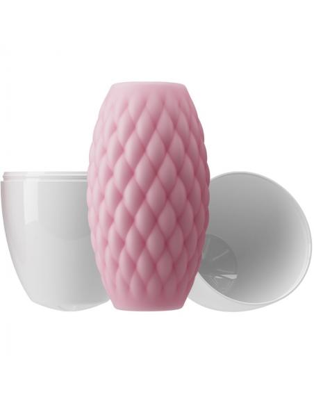 Pretty love - athena eros masturbador masculino silicona rosa