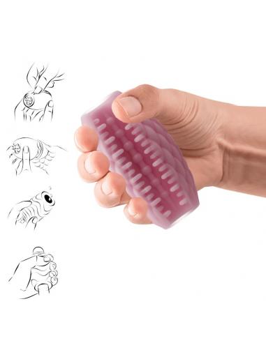 Pretty love - athena eros masturbador masculino silicona rosa