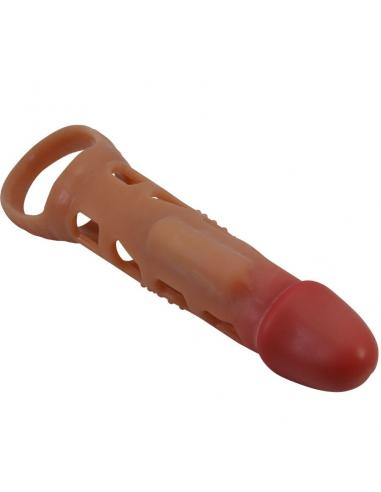 Pretty love - preston funda para pene con vibración de 18 cm