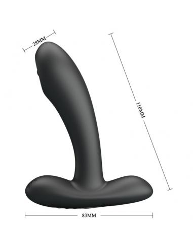 Pretty love - remington masajeador vibrador anal y vaginal negro