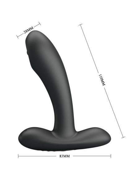 Pretty love - remington masajeador vibrador anal y vaginal negro