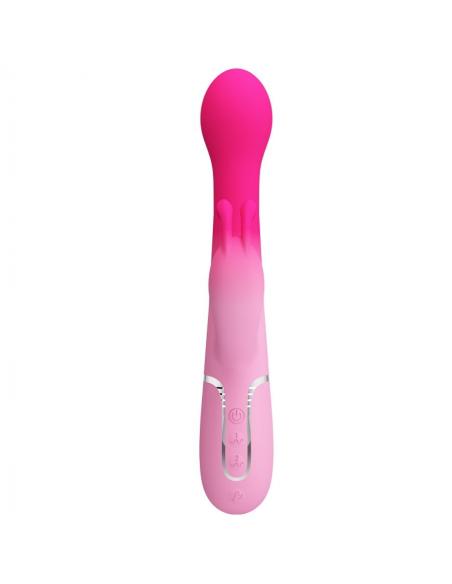 Pretty love - dejon vibrador rabbit 3 en 1 multifunción rosa