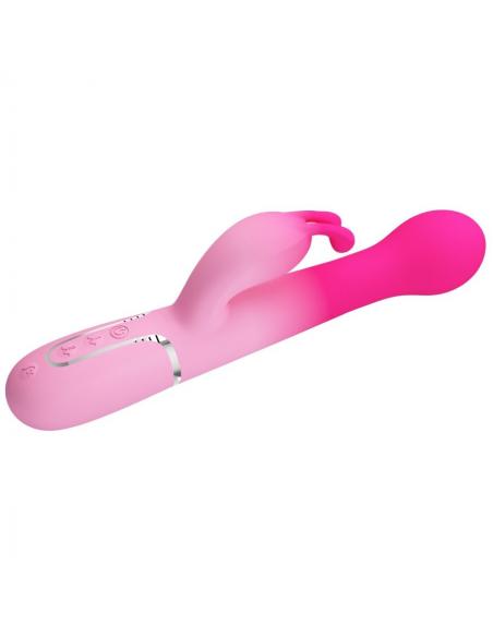 Pretty love - dejon vibrador rabbit 3 en 1 multifunción rosa