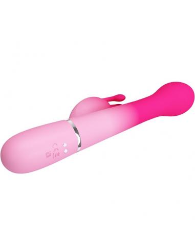 Pretty love - dejon vibrador rabbit 3 en 1 multifunción rosa