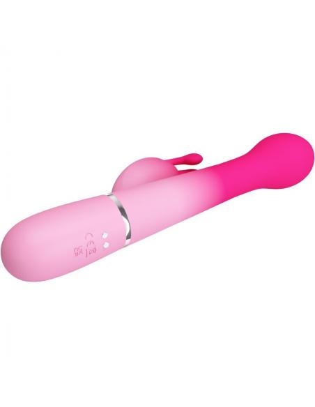 Pretty love - dejon vibrador rabbit 3 en 1 multifunción rosa