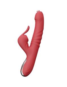 Armony - suck vibrador & succionador con lengua estimuladora burdeos 2