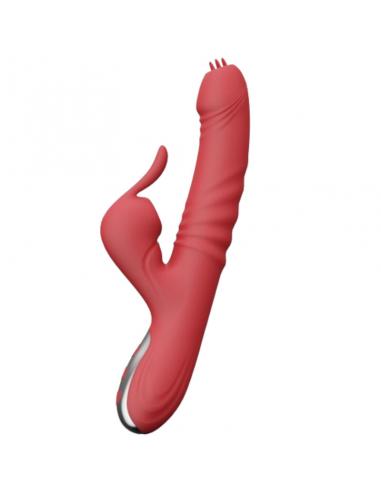 Armony - suck vibrador & succionador con lengua estimuladora burdeos